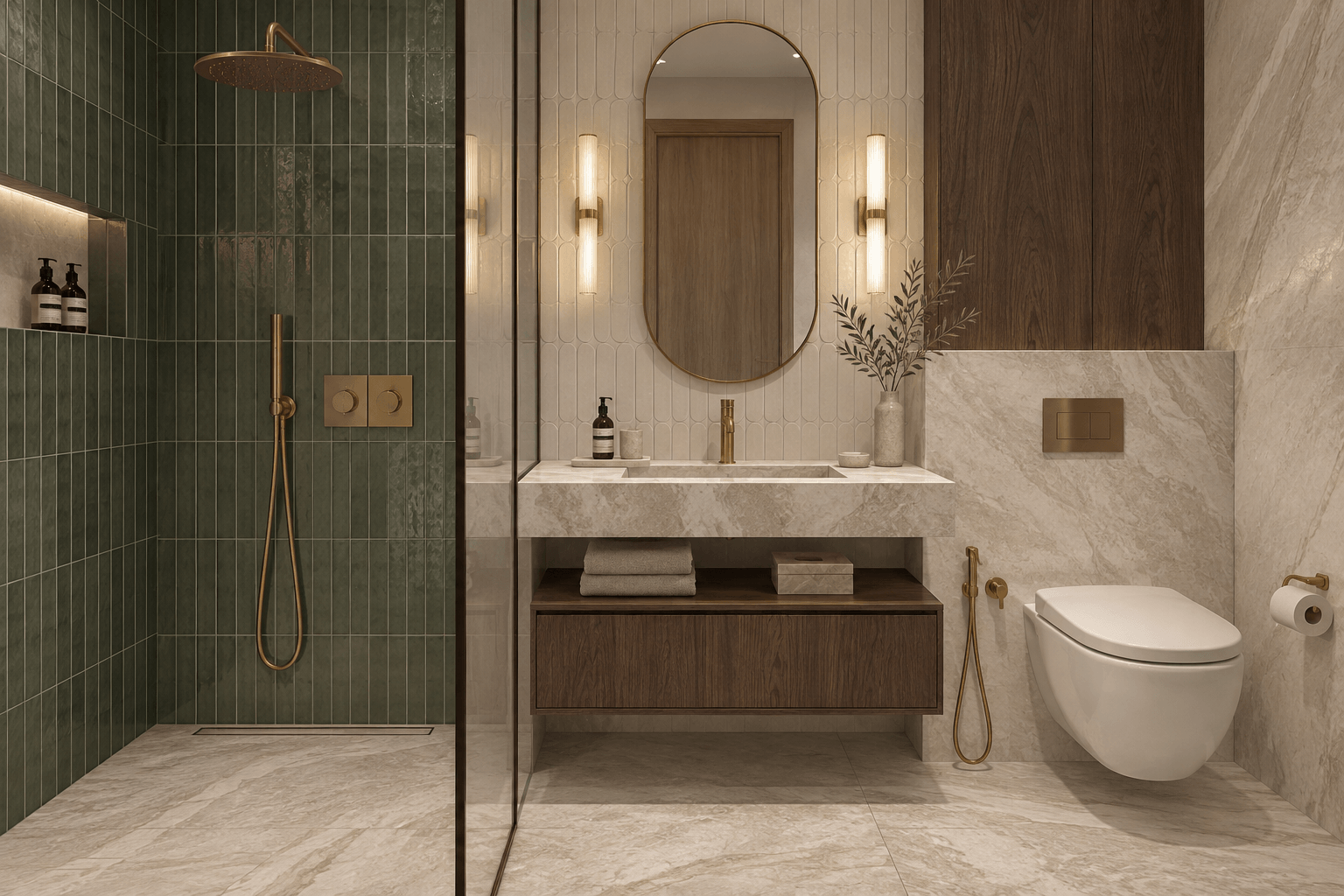 Salles de bains contemporaines