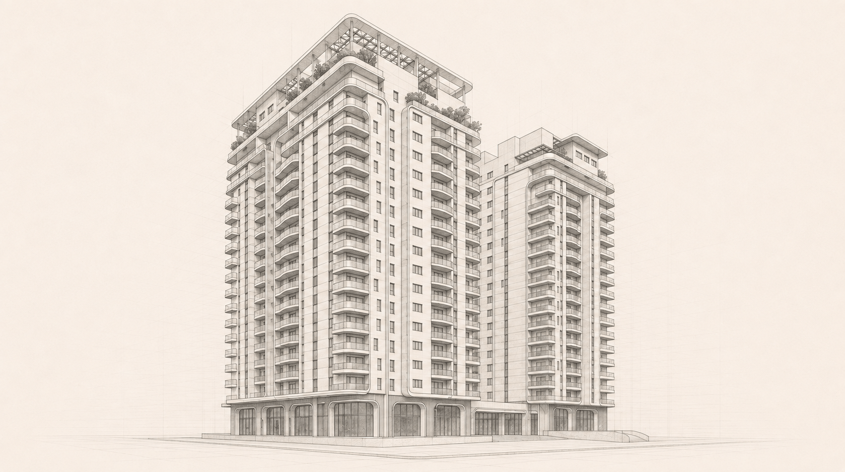 Pose progressive des façades et vitrages